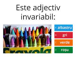 Substantivat, f.) cantitate care ia succesiv diferite valori (în cursul unui calcul); Adjective Variabile Èi Invariabile Test 15 IntrebÄri