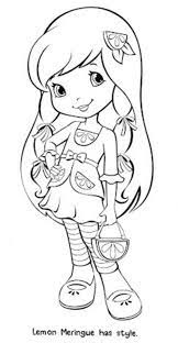 Free printable strawberry shortcake and friends coloring pages for kids of all ages. Fresita Y Sus Amigas Strawberry Shortcake Coloring Pages Cartoon Coloring Pages Coloring Pages
