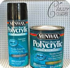 How To Paint Wood Furniture In 3 Basic Steps Always Use Polycrylic As Clear Coat Tip Junkie Spray Paint Furniture Painting Wood Furniture Paint Furniture