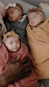 Heartwarming Video of Mama Triplets Trending on TikTok | TikTok