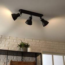 Rampe 3 Spots Industriel Mezzo 3 Xe14 Noir Inspire Leroy Merlin Plafonnier Salle De Bain Spot Salle De Bain Spot Industriel