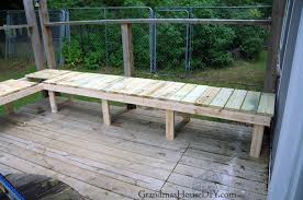 27 curated diy outdoor bench ideas are listed here for you to decide which one suits your outdoor setting and 1. Outdoor Bench For Our Deck Diy Wood Working Project Tutorial