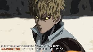 One punch man quotes taken from characters: Best Anime Quotes Genos One Punch Man Facebook