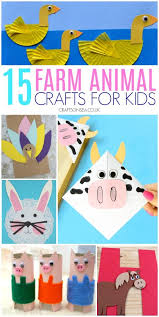 15 Farm Animal Crafts Kids Love Animal Crafts For Kids Animal Crafts Preschool Farm Animals Preschool
