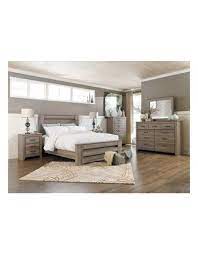Price is for bed, 1 nightstand, dresser, & mirror. Zelen 6 Piece Bedroom Set Queen Bed Livin Style Furniture