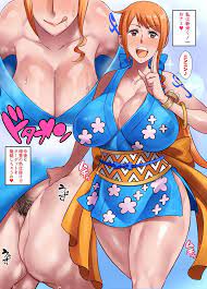 ナミ｢あぁ～んたくましくて素敵～♥早く入れて～♥｣新米くノ一のおナミが色仕掛けするものの想像以上のデカチンで仕事も忘れて快楽を貪るだけのメス堕ちENDｗｗ【ワンピース  エロ画像 ワノ国】 | ガガガエロマンガ!