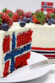 Mai 2020 / no comments. Flag Cake Norsk Flaggkake 17 E Mai Kake Flaggtarta Norwegian Food Flag Cake Norway Food