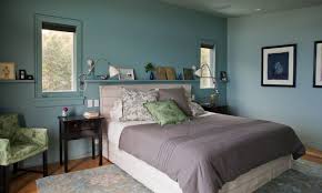 Integrating texture in the tiling and blinds adds personality and life a simple color scheme. New Calming Bedroom Color Schemes Images Blue And Gray Paint Colors For Bedrooms Painting Relaxing Adults Palette Most Soothing Cosy Romantic Apppie Org