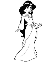 Princess coloring pages are one of the most favorite activities for girls of all ages. Disney Princess Coloring Pages Jasmine And Aladdin Novocom Top