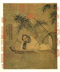 fisherman in reclusion on an autumn river 秋江漁隱圖 ma yuan 馬遠 active c 1160 1225 song dynasty 960 1279 chinese painting chinese artwork chinese art