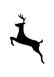 Reindeer Silhouette Free Svg File Reindeer Silhouette Silhouette Free Svg Free Files