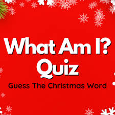 Buzzfeed staff the more wrong answers. Christmas Game What Am I Quiz Guess The Christmas Word Youtube