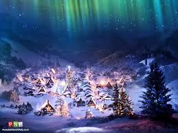 Home Pnp Portable North Pole Christmas Villages Santa S Village Santa