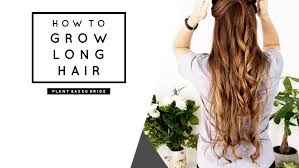 Between natural oils, they include both rosemary and olive oil to nourish hair in depth, moisturise and promote increases in length. How To Grow Long Hair Plant Based Bride