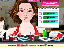 runway makeup game play at y8