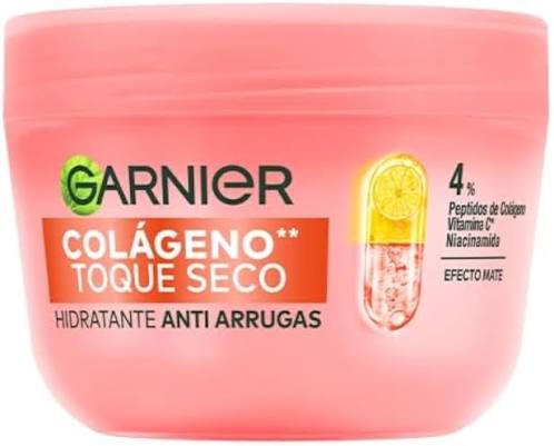 Garnier Hidratante Facial Toque Seco Anti-arrugas con ...
