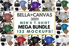 Download Men S Bella Canvas 3001 Masculine T Shirt Mockup Mega Bundle Today We Have A Huge Range Of Mock Up Products A Design Mockup Free Tshirt Mockup Mockup