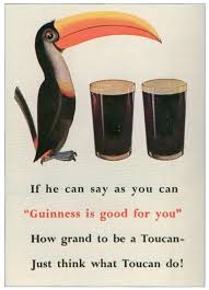 The Toucan The Story Behind The Strange But Wonderful Guinness Mascot Guinness Guinness Beer Guiness