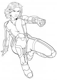 The avengers coloring pages called ultron to coloring. Natasha Romanoff Black Widow Coloring Pages Avengers Age Of Ultron Coloring Pages Colorings Cc