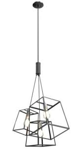 Suspendu Domin Dvp29023 Bn Gr Dominion Ventures Multi Luminaire Chandelier Indoor Lighting Ceiling Lights