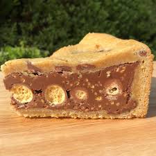 Adjust oven rack to middle position and preheat oven to 350°f. Cookie Freaks Malteser Cookie Pie Like All Of Our Cookie Pies This Pie Is Handmade Using Our Signature Choc Chunk Cookie Dough And Packed With Malteser Spread Whole Maltesers Goes Perfect