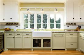 Hodedah long standing kitchen cabinet with top & bottom enclosed cabinet space, one drawer, large open space for microwave, cherry. Home Architec Ideas 1930s Kitchen Cabinets