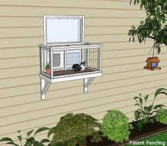 Cats like to see what's going on, so provide vantage building your own catio, enclosure or cat walk can also be a chance for you to harness your creativity, since you can use different colors and match. Diy Catio Plan The Window Box Catio Plans