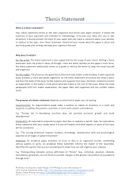 Like a debate, a position paper presents one side of an arguable opinion about an issue. Https Www Ucd Ie Writingcentre T4media Thesis 20statement 20handout Pdf