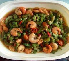 Ingin Tahu Resep Membuat Tumis Pare Udang Yang Enak Dan Praktis Berikut Resep Membuat Tumis Pare Udang Bahan 3 Lonjor Pare Sed Makanan Resep Sayuran Resep