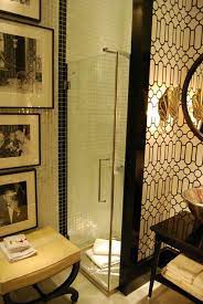 Art deco black single sink bathroom vanities bath. Art Deco Bathroom Hollywood Regency Bathroom