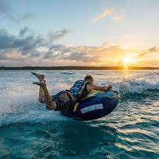 Select one of these thumbnail images to view it in the above larger display. Airhead Strike Towable Tube Kit Defender Marine