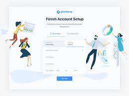 Account Setup Page Login Page Design Login Design Accounting