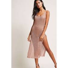 Forever21 Chainmail Swim Cover Up 45 Liked On Polyvore Featuring Swimwear Cover Ups Rose Gold Sheer Cover Ups See Throu Fashion Clothes Design Clothes