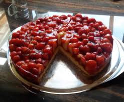 Erdbeerkuchen Mit Biskuit Nuss Boden Rezept Erdbeerkuchen Kuchen Und Torten Rezepte Erdbeerkuchen Rezept
