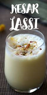 Kesar Lassi Recipe Indian Sweet Yogurt Drink With Saffron Recipe In 2020 Lassi Recipes Easy Indian Dessert Recipes