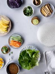 Top with chile, if using, and cilantro and mint. How To Make Fresh Summer Rolls At Home Stories Kitchen Stories