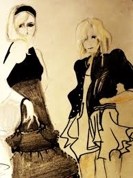 Zuzana osako je modelka a zároveň ilustrátorka zaměřující se na český folklor. Via Zuzana Osako Fashion Illustration Fashion Art Fashion Illustration Illustration
