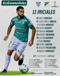 Asociación deportivo cali, best known as deportivo cali, is a colombian sports club based in cali, most notable for its football team, which currently competes in the categoría primera a. Deportivo Cali On Twitter Este Es El 1 1 Titular De Deportivo Cali Para Enfrentar A Velez Por La Ida De Octavos De Final De Copa Sudamericana Patrocinado Por Bco Popular Vamoscali Https T Co Y9sbq73uhl