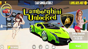 Car Simulator 2 All Cars Unlocked Lamborghini Unlocked Nasil Acilir Android Gameplay Car Youtube