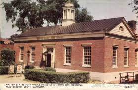 United States Post Office Where Uncle Sammy Sells The Stamps Walterboro Sc Southern Homes Post Office South Carolina