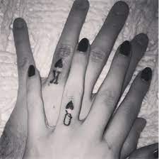 Hobbit tattoo lord of the rings tattoo sleeve cool tattoo @ronnyaltenau. 50 Matching Wedding Ring Tattoos For Couples 2021
