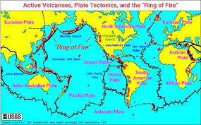 The Ring Of Fire I M Especially Interested In This Because I Live Near Seattle Just Look At This Map This Image S Plate Tectonics Volcano Active Volcano