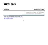 Data sheet 6SL3320-1TE33-1AA3