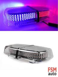 Tepe Lambasi Cakarli Kirmizi Mavi 240 Led Fsmauto