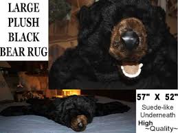 Check spelling or type a new query. Big Black Bear Rug Bearskin With Head Plush Furry Fake Fur Quality On Popscreen