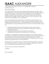 Expert tips and advice on how to write a cover letter examples see perfect cover letter samples that get jobs. Best Training And Development Cover Letter Examples Livecareer