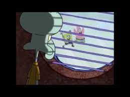 Growing up, there's a good chance that you were laughing more at squidward than with him while watching spongebob squarepants. Squidward Looking At Spongebob And Patrick Meme Video Youtube