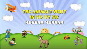 The Animals Went In Two By Two Sing 2 Me Nursery Rhyme Sing A Long Youtube