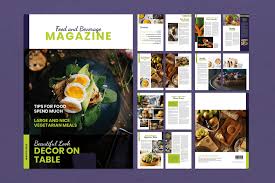 48 pages food magazine template. 7 Amazing Tips To Improve Your Magazine Layout Design Ui Creative