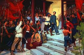 autumn harvest uprising in china civil war art war art chinese art
